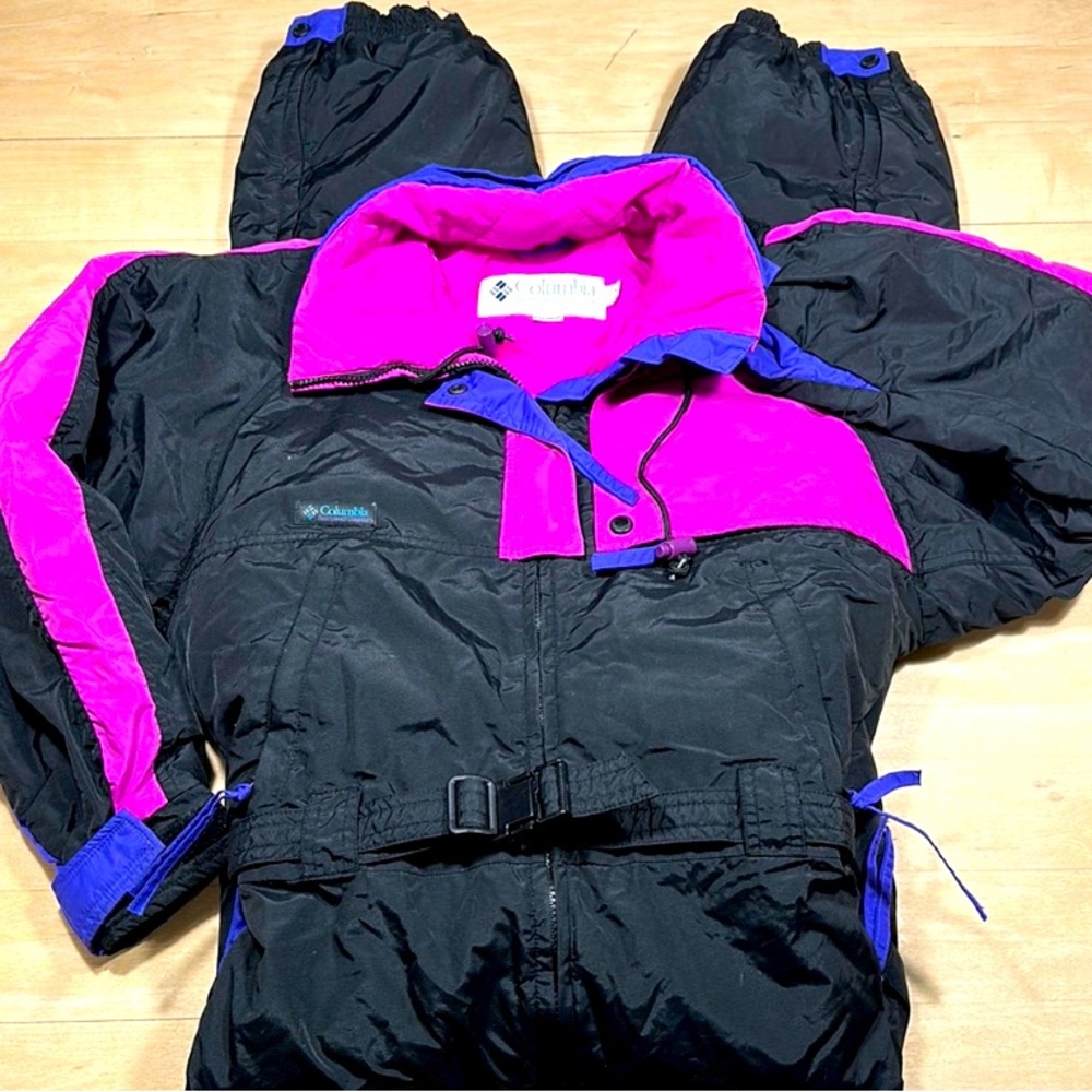 Vintage Columbia One Piece Snowsuit Sz M